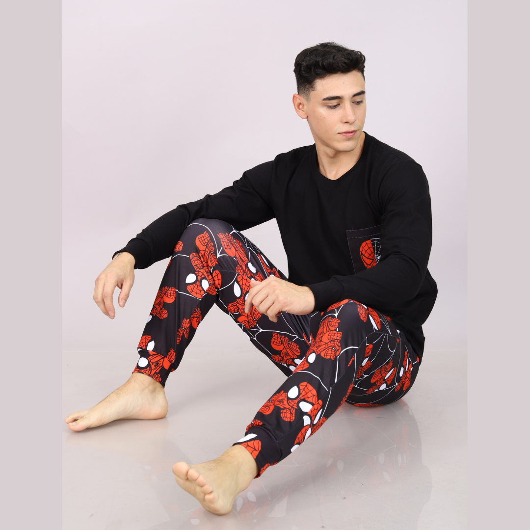 Pijama spiderman adulto hombre hotsell
