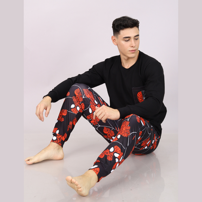 Pijama Manga Larga Spider Man Hombre