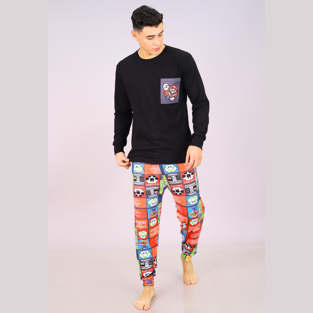 Pijama hombre mario bros hotsell
