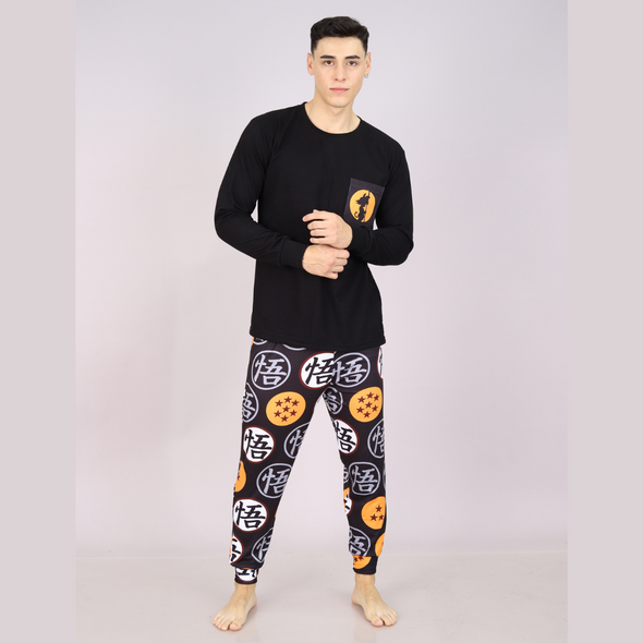 Pijama Manga Larga Dragon Ball Hombre