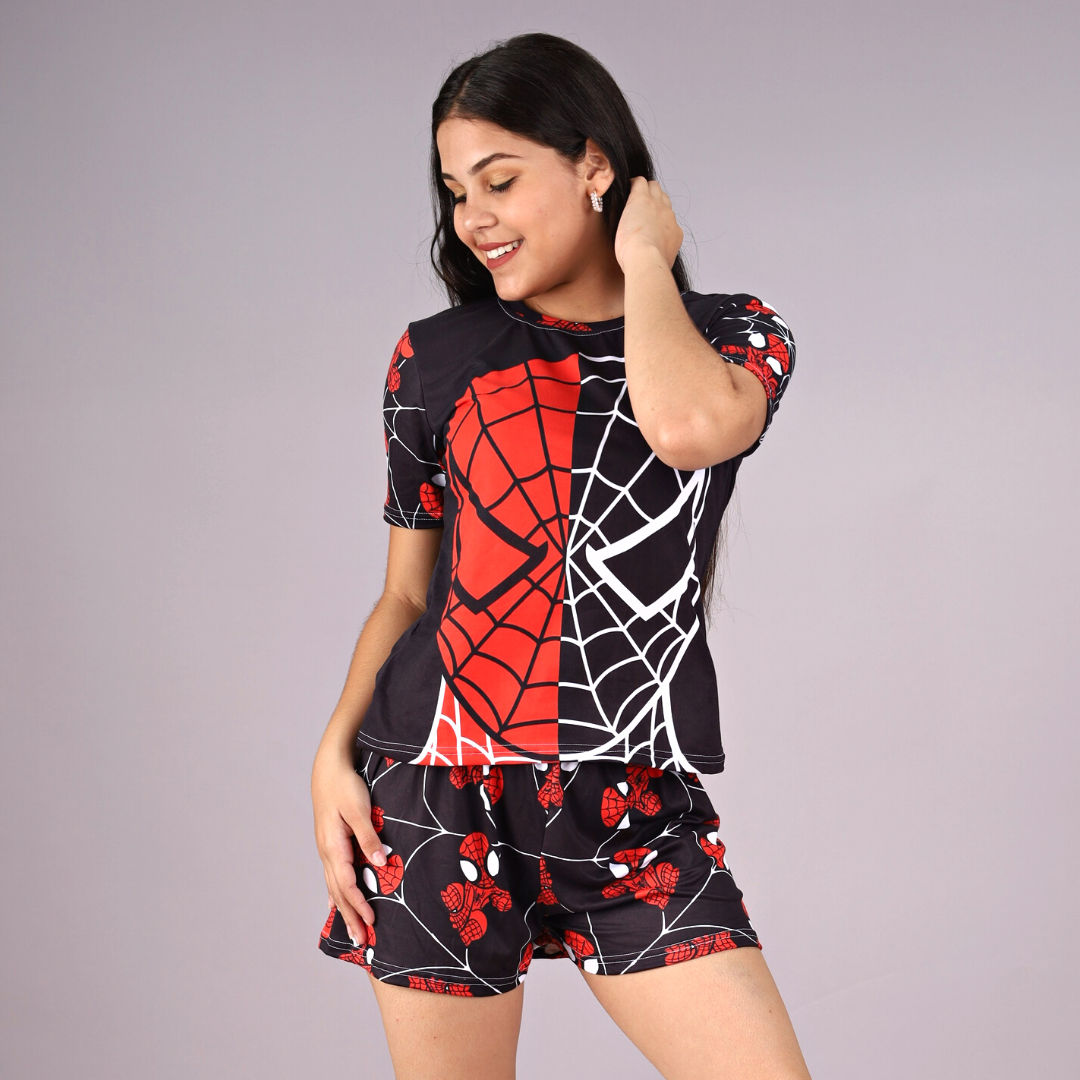 Pijama Spider Man Mujer – - Main Image