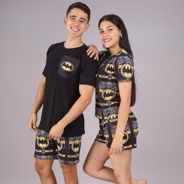 Pijama Batman Match Hombre y Mujer