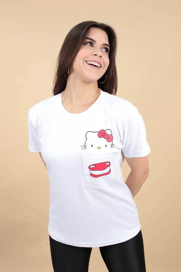 Polo Mujer Hello Kitty Algodón Pima 100%