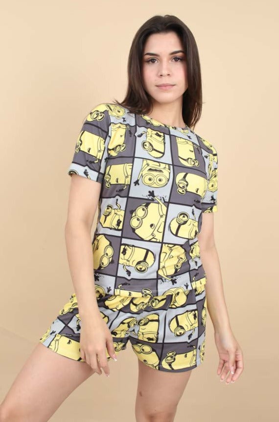 Pijama Minions Mujer