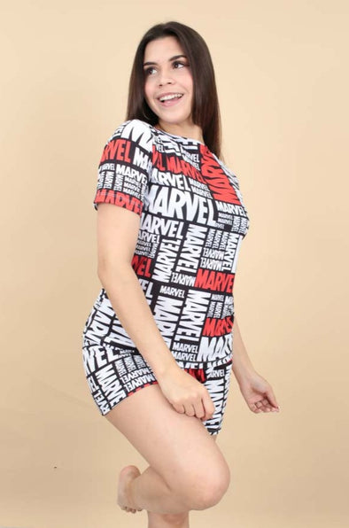 Pijama Marvel Mujer