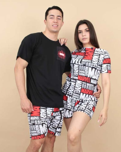 Pijama Marvel Match Hombre y Mujer