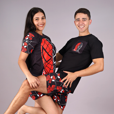 Pijama Spider Man Match Hombre y Mujer