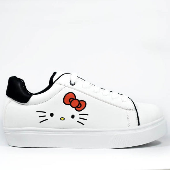 Zapatillas Hello Kitty Blanco Negro