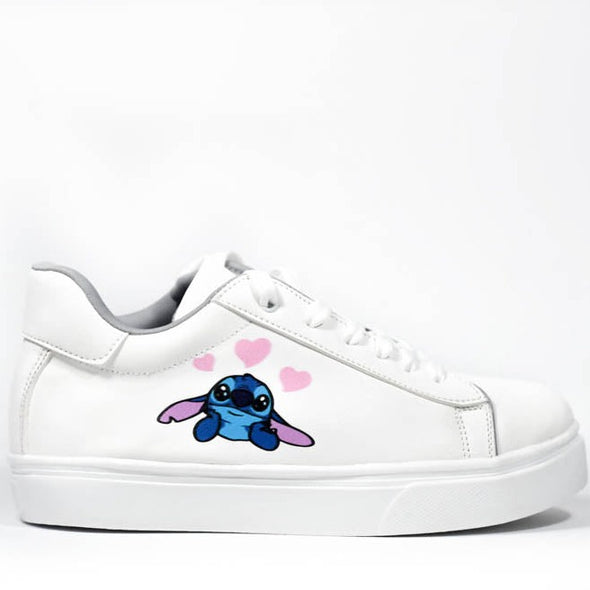 Zapatillas Stitch blanco