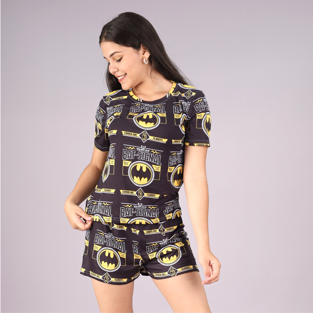 Pijama Batman Match Hombre y Mujer - Main Image