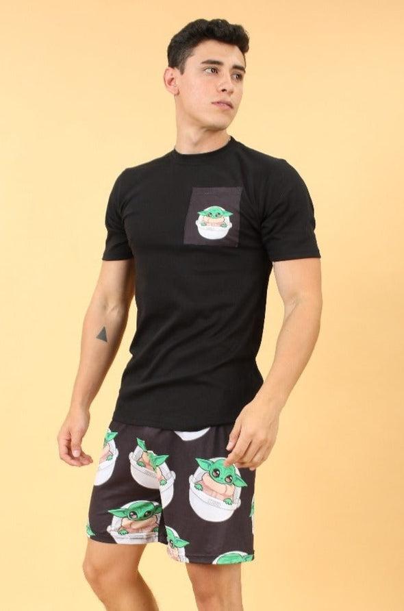 Pijama Baby Yoda Hombre